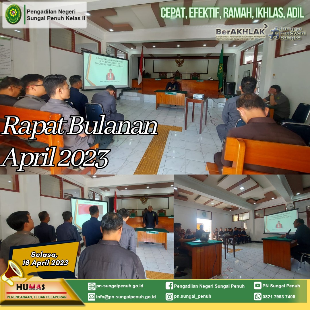 Rapat Bulanan